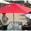 Garden Solar Umbrella with Phone Charger