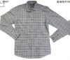 Sell woven grey check fabric