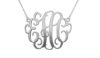 Sell 925 sterling silver monogram necklace