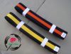 Solid Color Belts with Black Stripe