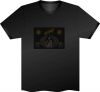 Sell 2011 popular sound activated t-shirt/christmas gift/el t-shirt