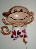 monkey shaped  foil balloon