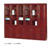 Sell classical wood veneer bookcase cabinet wall cabinet