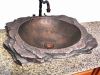 Bronze Sink With Oceanarium