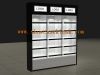 kiosk, showcase, cabinet, shelf, stand, counter