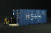 20 GP container simulation model Door can open