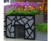 outdoor fiberglass planter