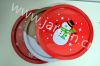 Xmas Candy Tin Tray, Food Fruit Metal Tray, Dessert Tin Tray