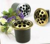 ALUMINIUM ALLOY GOLDEN VASE HOLDERS