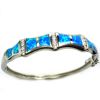 925 Sterling Silver Opal Bracelets