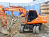 Sell used excavator, wheel excavator