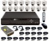 16chn standalone dvr kits with indoor camera
