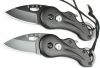 Sell Buck cuttlefished pocket knife clasp knife black aluminium hilt