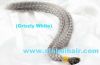 Wholesale Grizzly Synthetic Feather Hair Extension WHITE Color