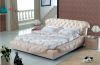 Sell Elaborted Top Grain Real Leather Bed Frame Crown Bed