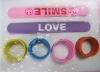 New fashion silicone slap bracelet for promotion gifts