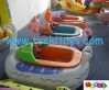 aqua bumper boat, kiddie bumper boat, inflatable battery motor boat