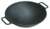 Sell cast iron enamel wok pot