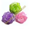 Sell 8CM Rose Flower Hair Clip Hair Flower Hair Bow