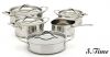 COOKWARE(S-TIME POT SET/STAINLESS STEEL COOKWARE SET)