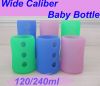 Sell wide caliber silicone baby bottle sleeves