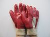 Sell Red PVC glove-DPV101