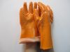 Sell Orange PVC glove-DPV105