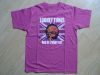 Sell 100% Cotton Purple Clolor Short Sleeve Printing T-Shirts
