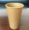 Single sided poly paper hot cup kraft-16oz case of 1000