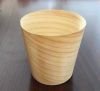 2#Cake Baking Wooden Cup Mold Pan Muffin Chiffon Cake Natural Pinewood fingle food snack cup