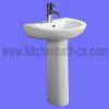 Sell ceramic pedestal basin, procelain basins
