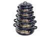 Sell ENAMELWARE CASSEROLE SET 673ED