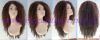 Sell 100% human hair front lace wig