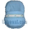 hand-embroidered car seat cover