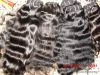 Deep wavy machine weft