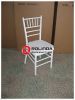 White Resrtaurant Wood Chiavari Chair