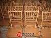 Golden Restaurant Wood Stacking Chiavari Chair