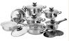 Sell 16 pcs stainless steel cookware set