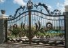 Sell wrought iron gate M011