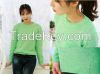 Women's Basic Type Knit Top Colorful Korean Style Winter Top