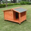 wooden pet house