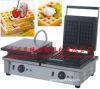 Double rectangle waffle maker