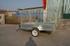 Hot dip galvanized Cage trailer