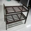 2 tier wood shoe rack