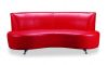 Modern Red hotel lounge leather sofa set MS2032
