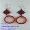 agate earrings-excellent quality, different materials, sizes and shapes