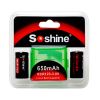 Sell Soshine Li-Ion 16340 RCR123 650mAh 3.0V Battery