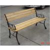 Cast iron park bench