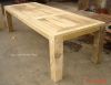 reclaimed elm wood table