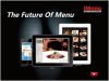 Sell restaurant electronic menu for ipod